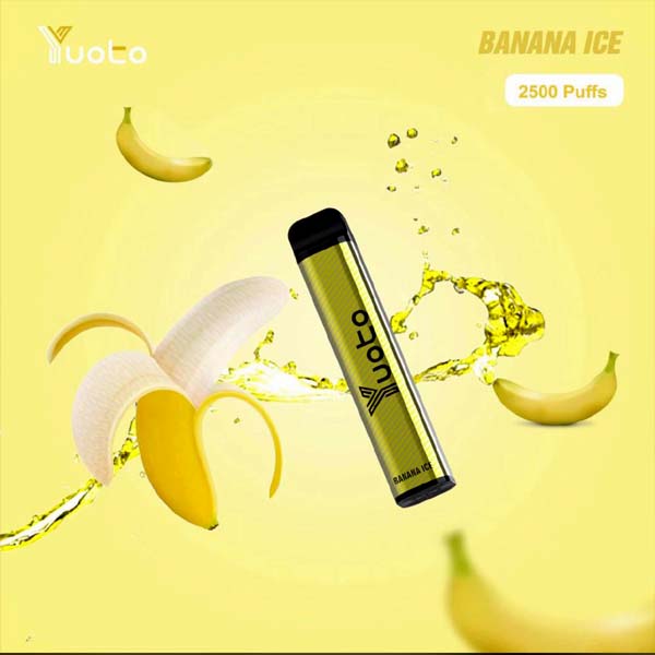Yuoto XXL 2500 Puffs Banana Ice