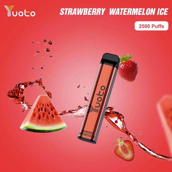 Yuoto XXL 2500 Puffs Strawberry Watermelon Ice