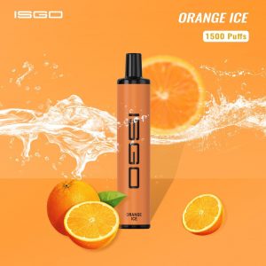 ISGO Paris Orange Ice 1500 Puffs Disposable