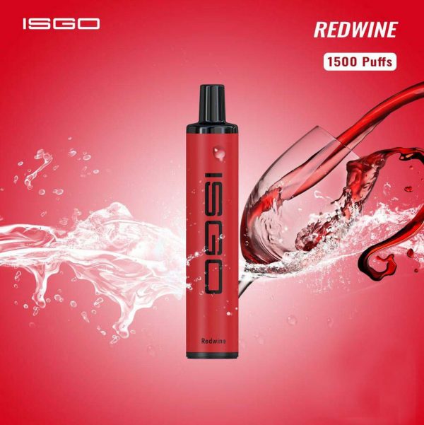 ISGO VEGAS Red Wine Disposable Pod 2800 Puffs