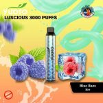 Yuoto Luscious 3000 Puffs Blue Razz Ice