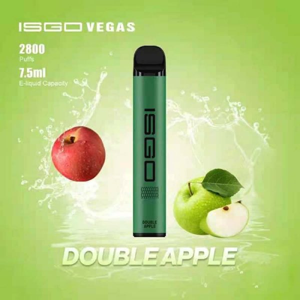 ISGO VEGAS Double Apple Disposable Pod 2800 Puffs