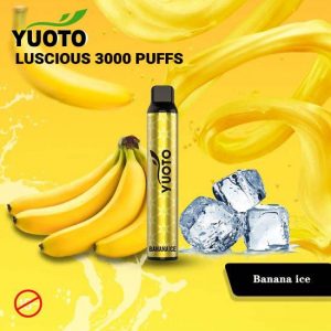 Yuoto Luscious 3000 Puffs Banana Ice