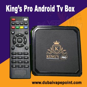 kings Pro Android TV Box special Addition in Dubai