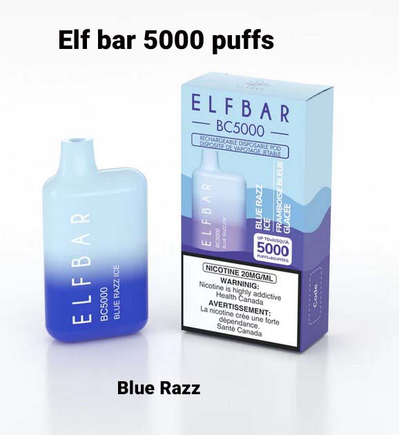 Elf Bar Blue Razz 5000 Puffs