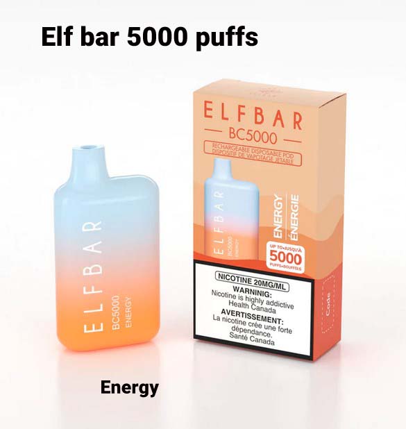 Elf Bar Energy 5000 Puffs