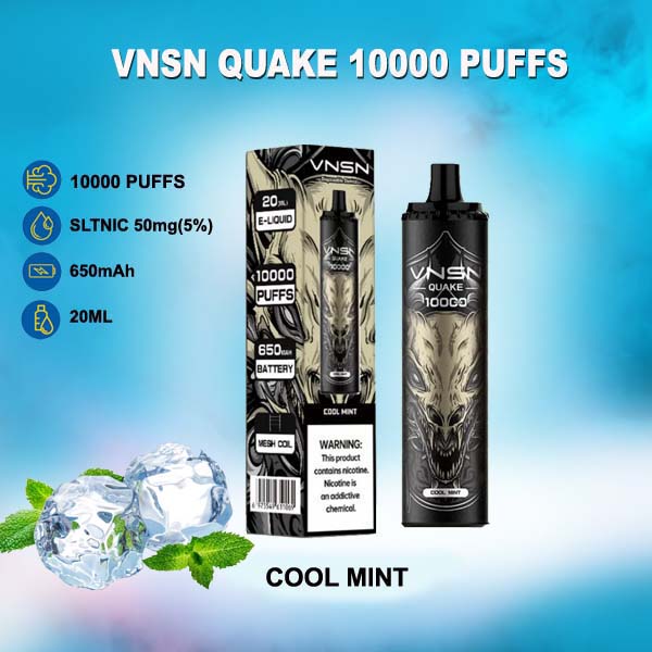 VNSN QUAKE Cool Mint 10000 Puffs