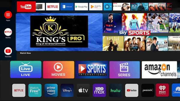 King's IPTV One Year Subscription in Dubai