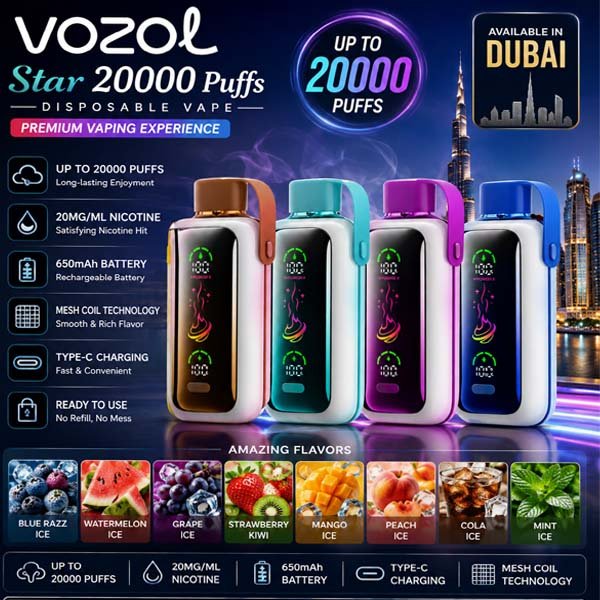 Vozol Star 20000 Puffs